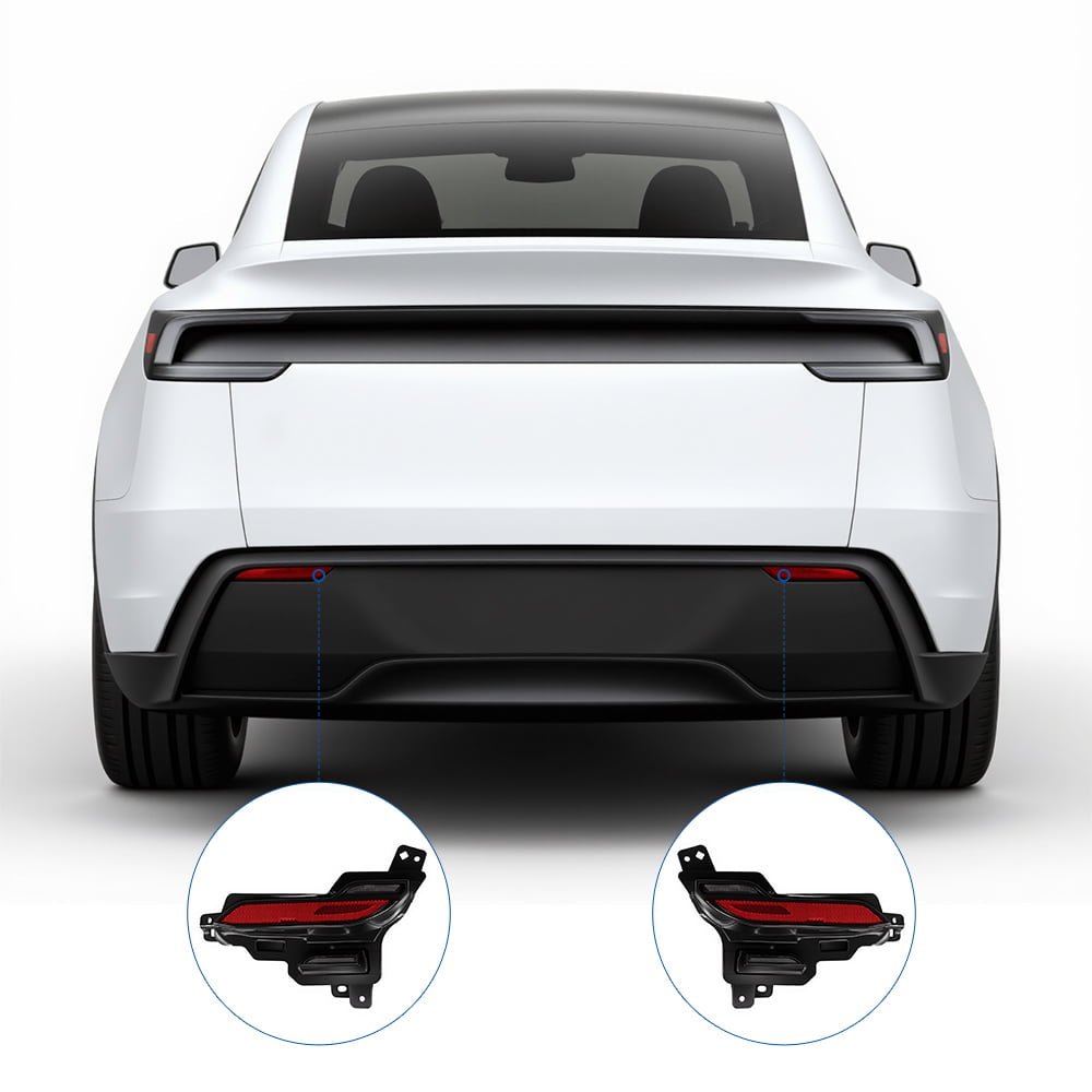テスラ Model Y ジュニパー LED リアバンパーリフレクターライト